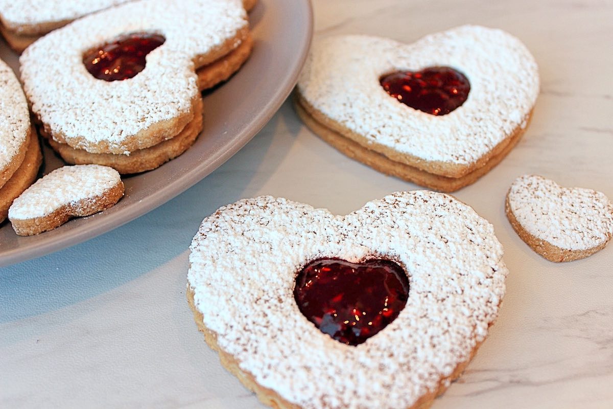 Raspberry Linzer Cookie Recipe - Windy City Baker