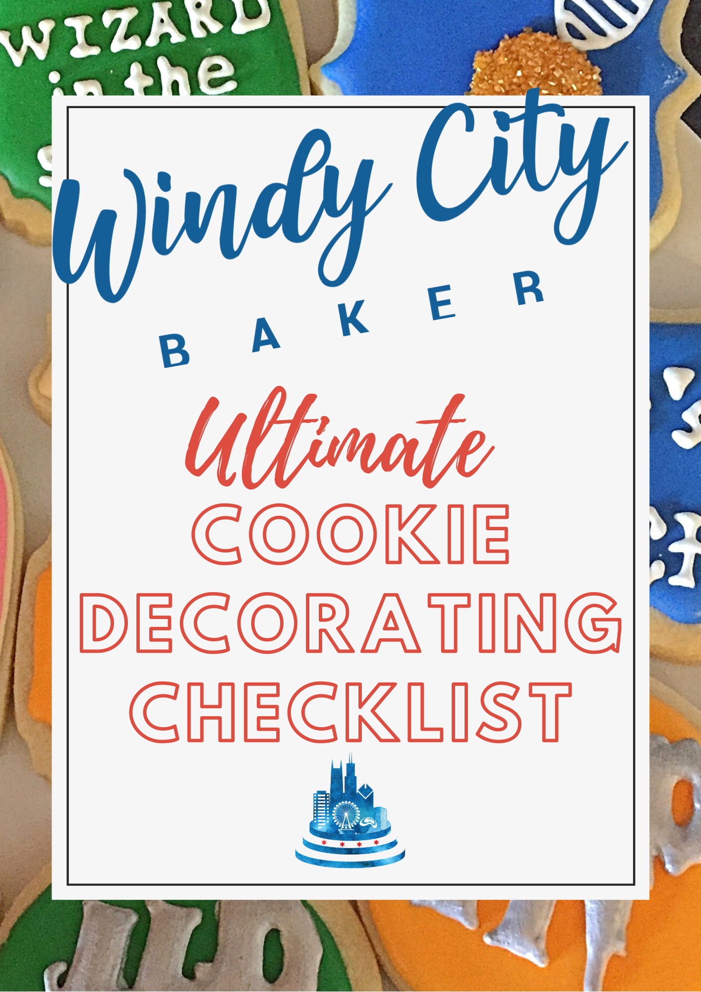 Using Tracing Projector App to Decorate Sugar Cookies - Windy City Baker